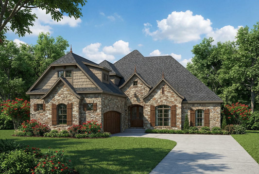 House Plan 1408 Auburn Place, European House Plan