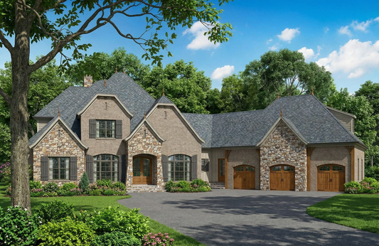 House Plan 1424 Stonecrest Boulevard, European House Plan