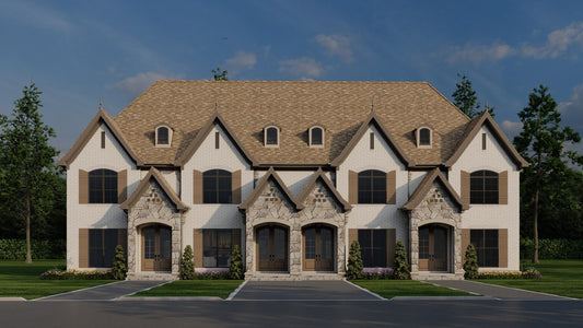 House Plan 1435 Newcastle Village, Multi-Family House Plan