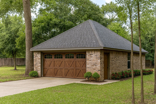 Garage Plan 1445 Double Car Garage Plan, Garage & Pool House Plan