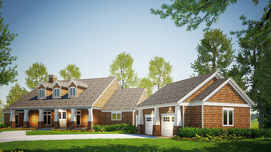 House Plan 1451 Chesapeake Grove, Rustic House Plan