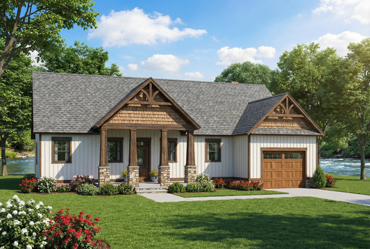 House Plan 1460 Aspen Ridge, Riverbend House Plan