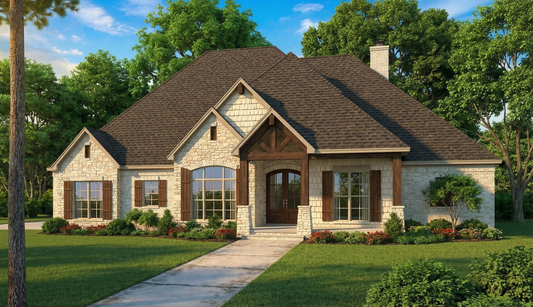 House Plan 1468 Huntington Cove, Rustic House Plan