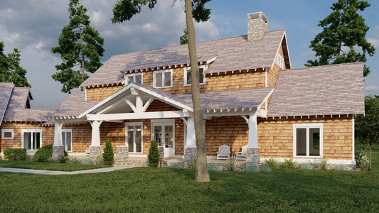 House Plan 1617 Hampshire Cove, Rustic House Plan
