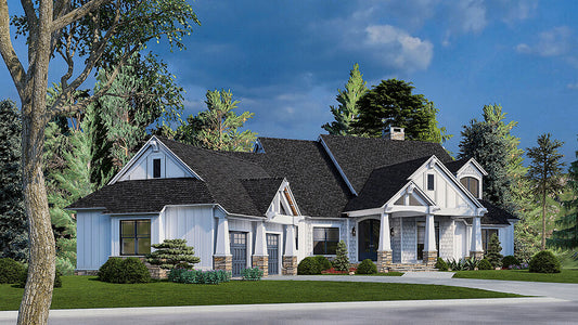 House Plan 1634 Blue Ridge Overlook, Angler Mountain House Plan