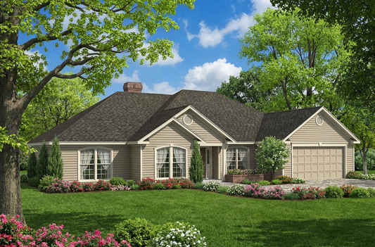 House Plan 190B Cherry Street, Traditional House Plan