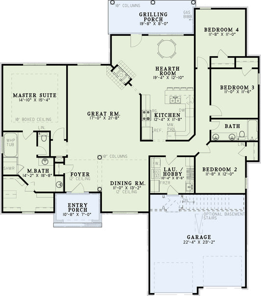House Plan 195 Richmond Drive, French Traditional House Plan