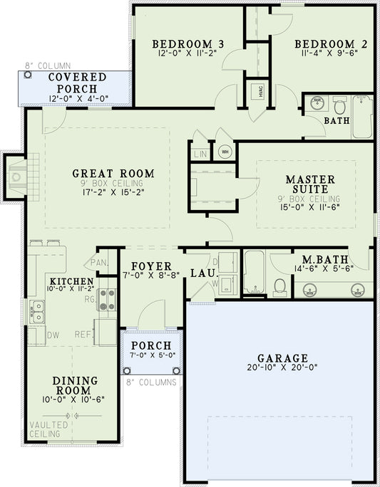 House Plan 200 Spruce Street, Affordable House Plan