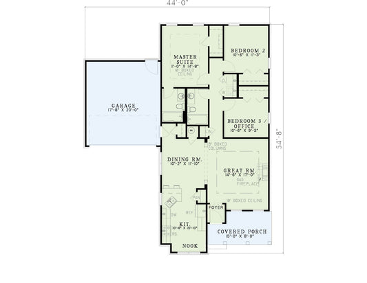 House Plan 289 Wellington Lane, Village at Wellington House Plan