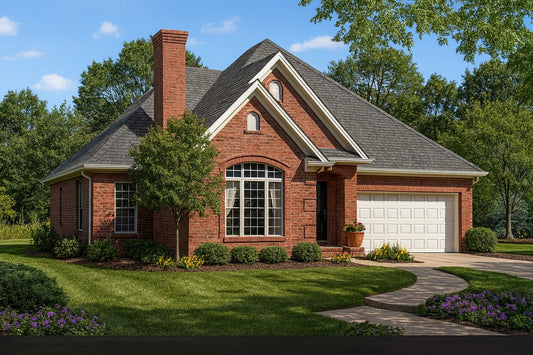 House Plan 301 Cross Creek, Traditional House Plan