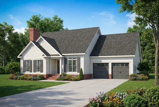 House Plan 302B Cross Creek, Traditional House Plan