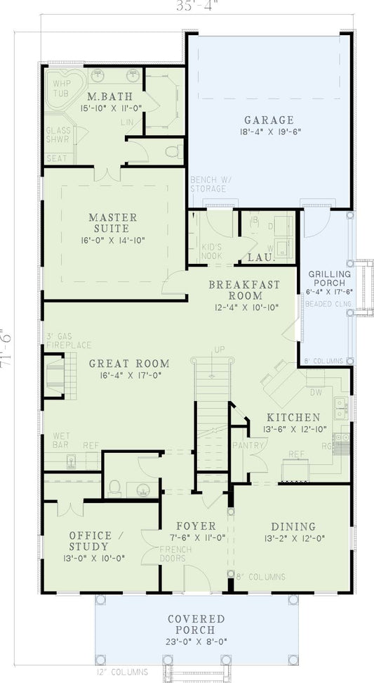 House Plan 318 Windstone Place, Village at Windstone I House Plan