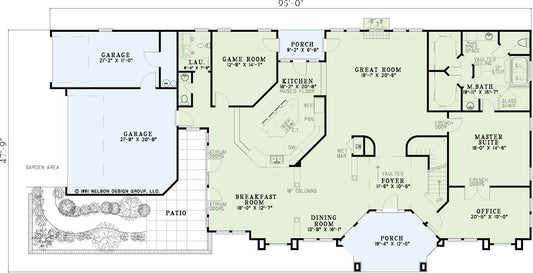 House Plan 334 Poplar Avenue, Modern House Plan