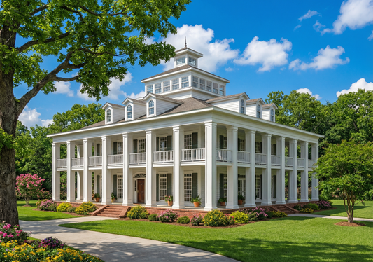 House Plan 342 Dogwood Avenue, Colonial Classical Federal House Plan