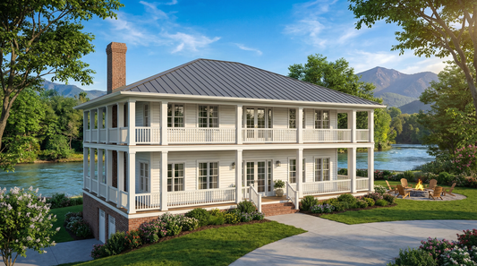 House Plan 369 Waterfront Cove, Waterfront House Plan