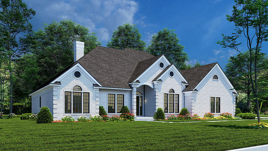 House Plan 371 Dogwood Avenue, Traditional House Plan