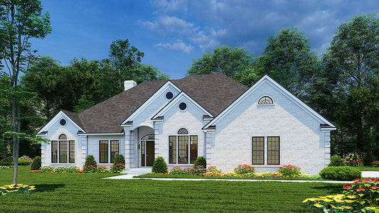 House Plan 371 Dogwood Avenue, Traditional House Plan