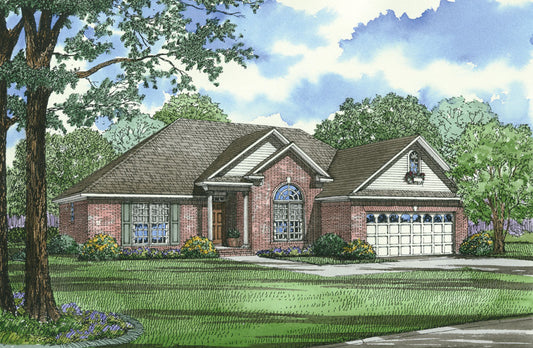 House Plan 379 Spruce Street, Traditional House Plan