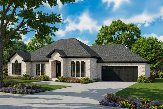 House Plan 381 Hickory Place, French Traditional House Plan
