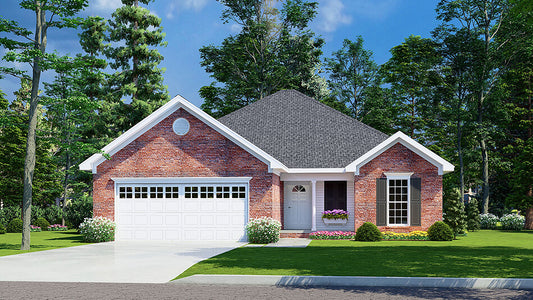 House Plan 382 Spruce Street, Affordable House Plan