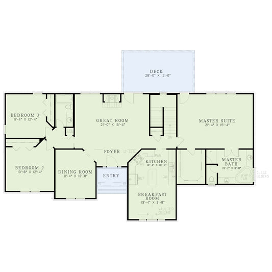 House Plan 388 Madison Avenue, French Traditional House Plan