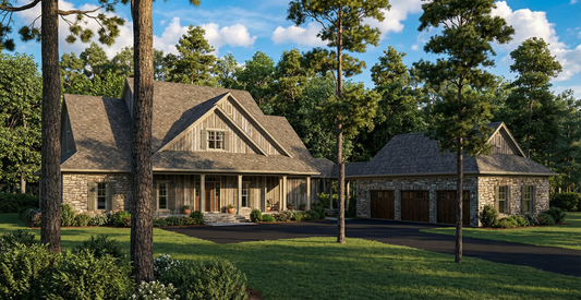 House Plan 396 Hickory Place, Country Home House Plan