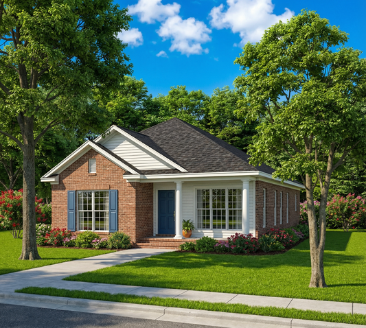 House Plan 437 Elm Street, Traditional House Plan