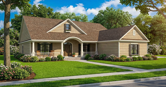 House Plan 463 Spruce Street, Country House Plan