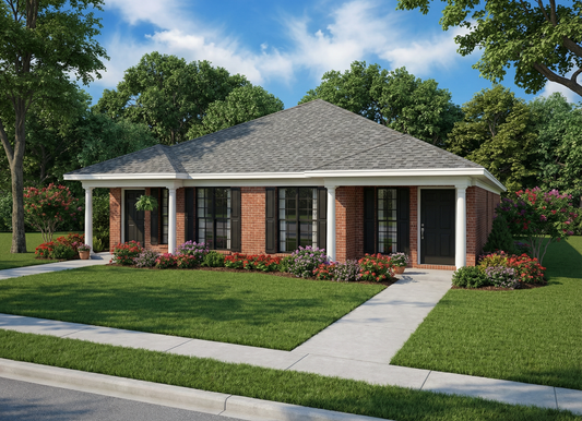 House Plan 491 Brookshire, Multi-Family Duplex House Plan