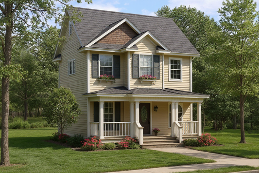 House Plan 500 Maple Street, Affordable House Plan