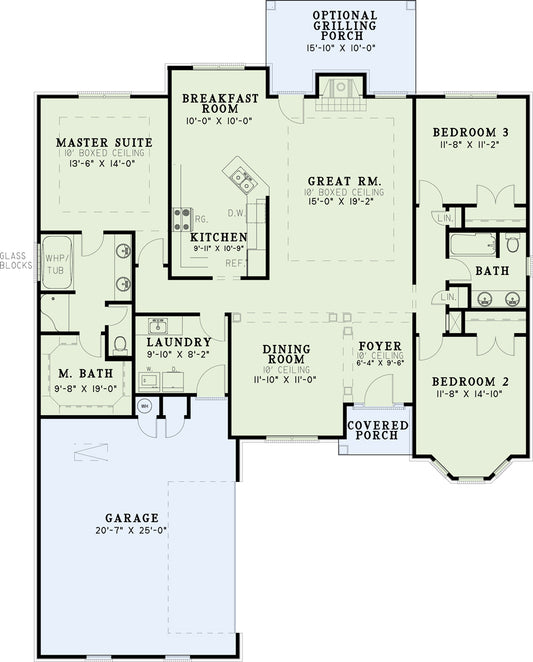 House Plan 523 Fontenay Drive, Renaissance House Plan