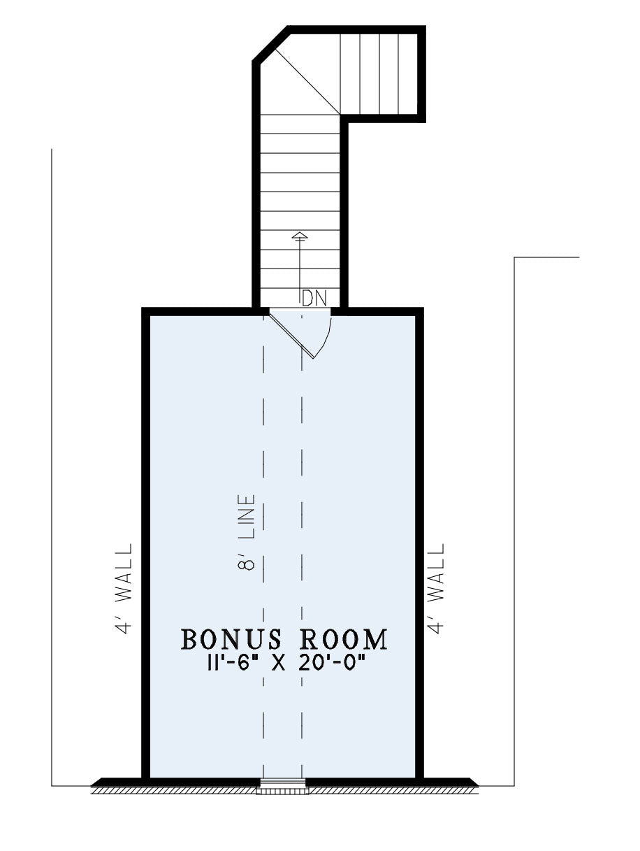 House Plan 544B Glendale Avenue, French Country House Plan - Nelson Design Group