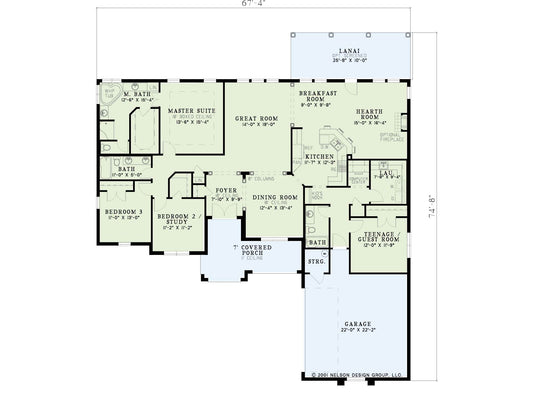 House Plan 559 The St. August, Florida House Plan