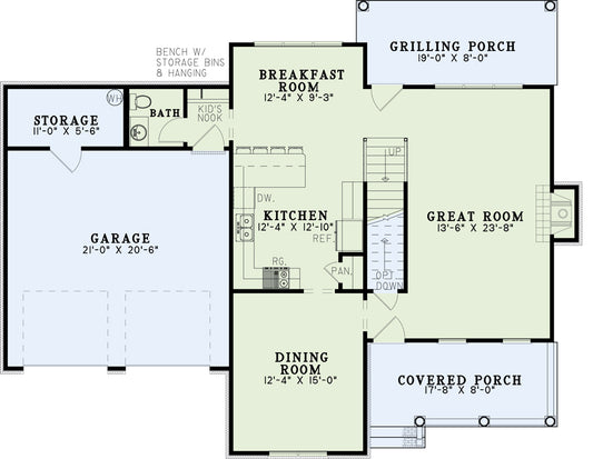 House Plan 568 Cypress Drive, Affordable House Plan