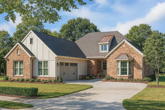 House Plan 589 Magnolia, Arts and Crafts House Plan