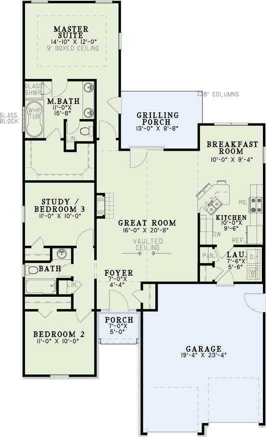 House Plan 593 Hannah Lane, Affordable House Plan