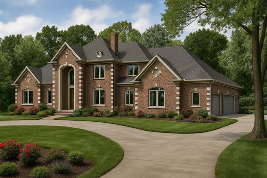 House Plan 621 Birchwood Lane, French Traditional House Plan