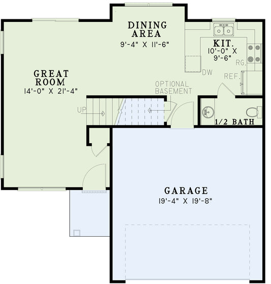 House Plan 640 Burlington Cove, Affordable House Plan