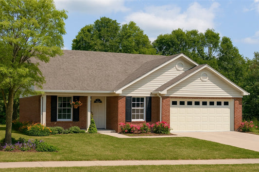 House Plan 672 Maple Drive, Affordable House Plan