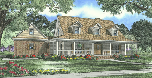 House Plan 726 Rusty Creek, Farmhouse House Plan