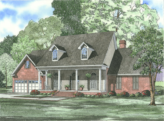 House Plan 731 Olive Street, Farmhouse House Plan