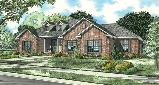House Plan 732 Linden Avenue, Traditional House Plan