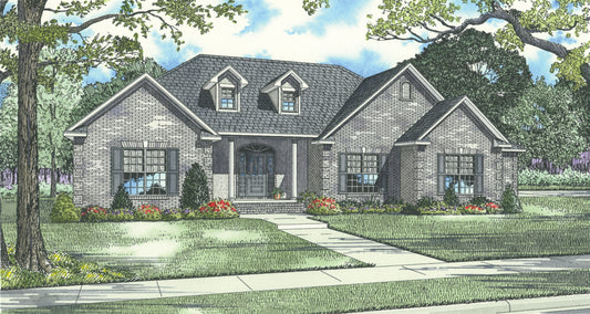 House Plan 733 Jacob, Traditional House Plan