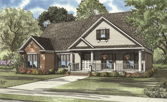 House Plan 823 Mulberry Lane, Olde Town House Plan