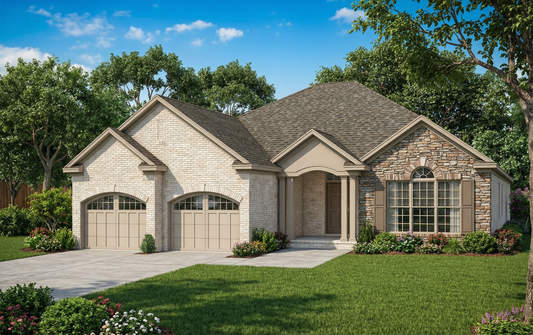 House Plan 826 Woodland Drive, Stone-And-Brick House Plan