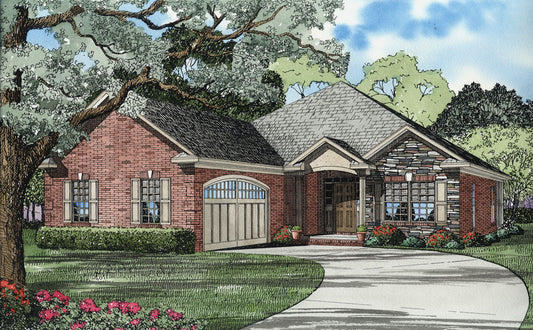 House Plan 827 Woodland Drive, Affordable House Plan