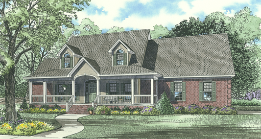 House Plan 849 Quail Drive, Farmhouse House Plan