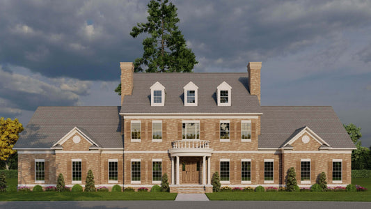 House Plan 916 Belvadere Court, Colonial Classical House Plan
