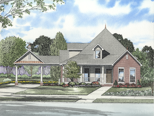 House Plan 925 Park Street, Midtown Village House Plan