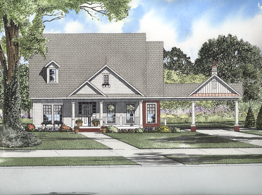 House Plan 931 Park Street, Midtown Village House Plan